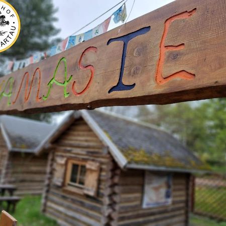 Birkenhof Ashram Familien Blockhutten Hartau Eksteriør billede