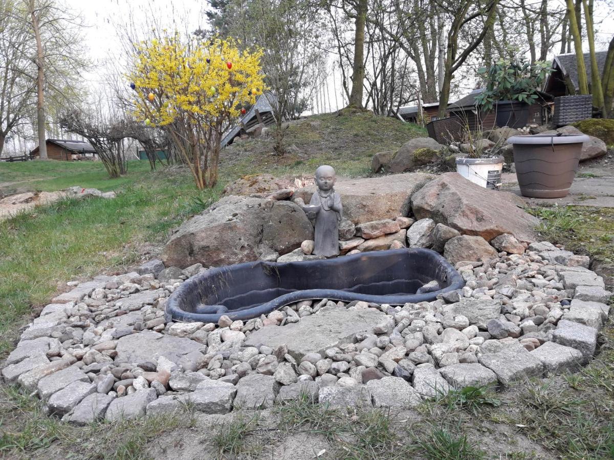 Birkenhof Ashram Familien Blockhutten Hartau Eksteriør billede