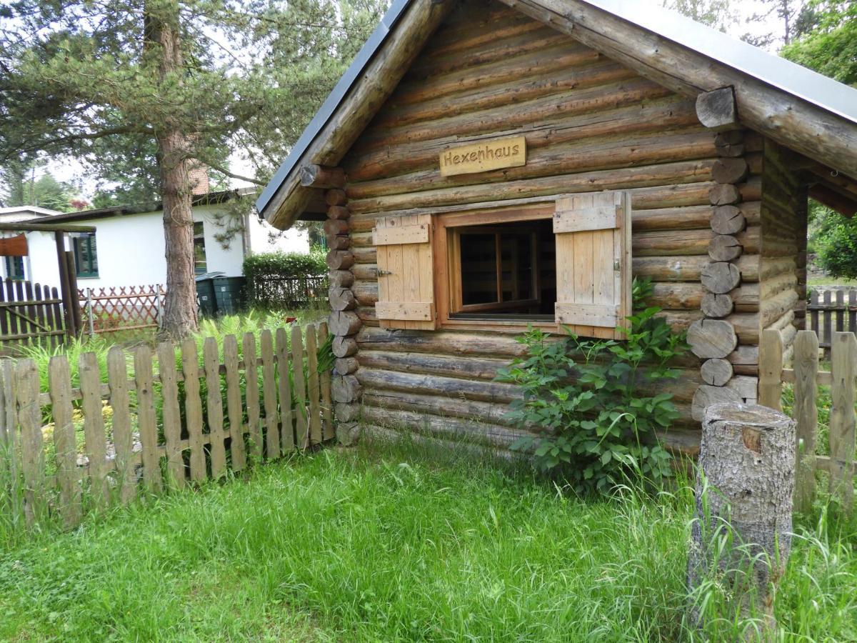 Birkenhof Ashram Familien Blockhutten Hartau Eksteriør billede