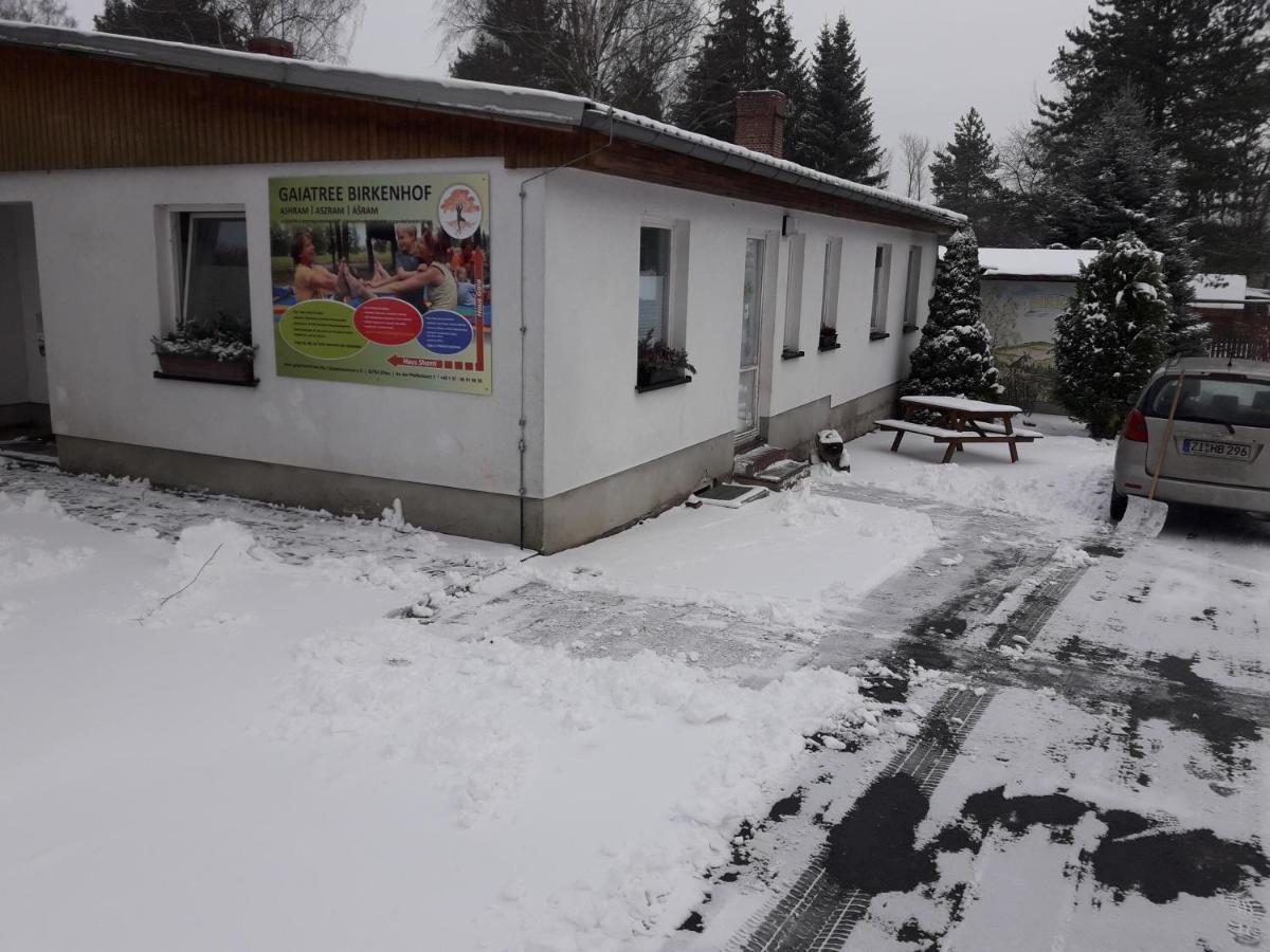 Birkenhof Ashram Familien Blockhutten Hartau Eksteriør billede