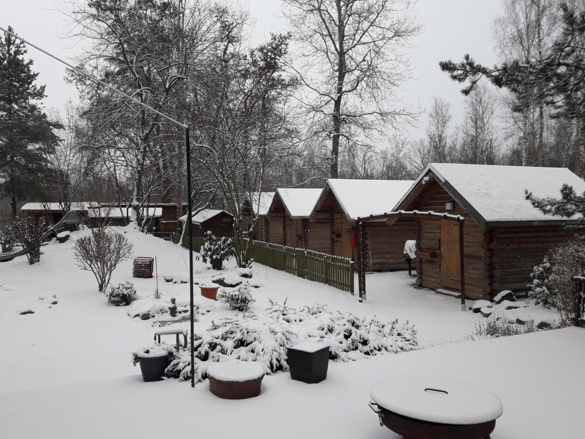 Birkenhof Ashram Familien Blockhutten Hartau Eksteriør billede