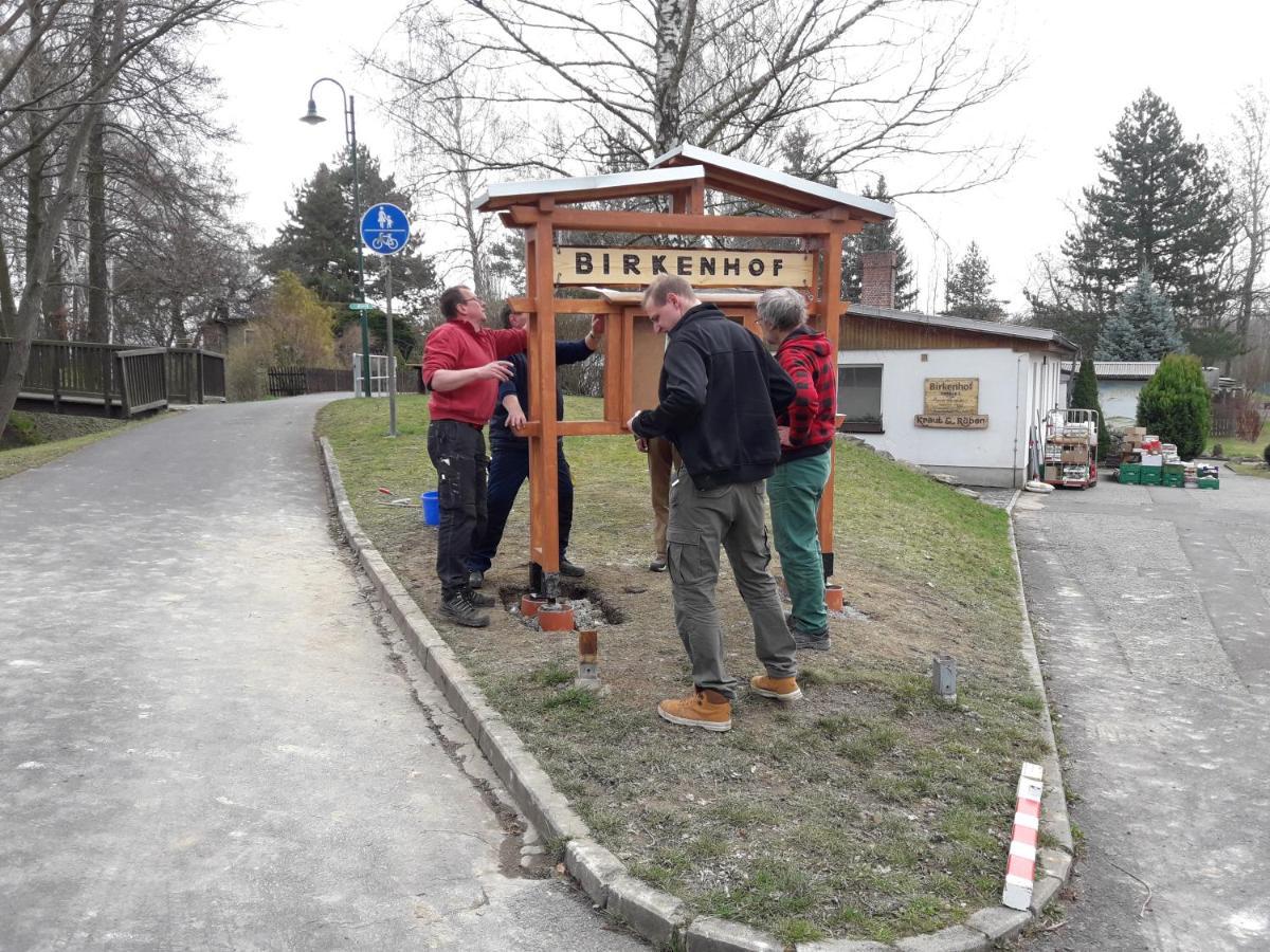 Birkenhof Ashram Familien Blockhutten Hartau Eksteriør billede