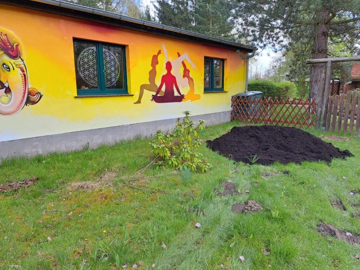 Birkenhof Ashram Familien Blockhutten Hartau Eksteriør billede